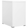 Classeur Blanc 46x62x72,5 cm Acier 