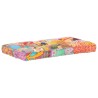 Coussin de canapé palette Multicolore Tissu Patchwork  