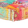 Coussin de canapé palette Multicolore Tissu Patchwork  