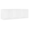 Ensemble de meubles TV 3 pcs Blanc Bois d'ingénierie 