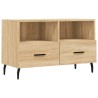 Meuble TV Chêne sonoma 80x36x50 cm Bois d'ingénierie 
