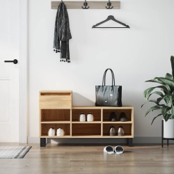 Armoire à chaussures Chêne sonoma 102x36x60cm Bois d'ingénierie 