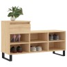 Armoire à chaussures Chêne sonoma 102x36x60cm Bois d'ingénierie 