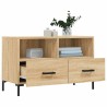 Meuble TV Chêne sonoma 80x36x50 cm Bois d'ingénierie 