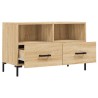 Meuble TV Chêne sonoma 80x36x50 cm Bois d'ingénierie 