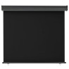 Auvent latéral de balcon 122x250 cm noir 