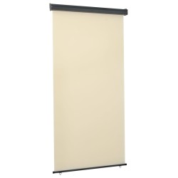 Auvent latéral de balcon 122x250 cm Crème 