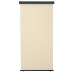 Auvent latéral de balcon 122x250 cm Crème 