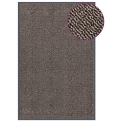 Paillasson touffeté 120x180 cm Marron foncé 