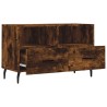 Meuble TV Chêne fumé 80x36x50 cm Bois d'ingénierie 