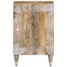Armoire de salle de bain 38x33,5x58 cm bois massif de manguier 