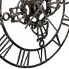Horloge murale Argenté 78 cm Métal 