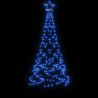 Sapin de Noël avec piquet Bleu 200 LED 180 cm 