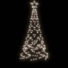Sapin de Noël avec piquet Blanc froid 200 LED 180 cm 
