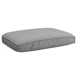 Ensemble de coussins de palette 2 pièces en tissu Oxford gris 
