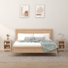 Tables de chevet 2 pcs 40x35x55 cm Bois de pin solide 