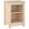 Tables de chevet 2 pcs 40x35x55 cm Bois de pin solide 