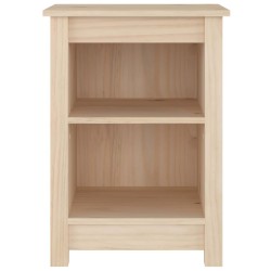 Tables de chevet 2 pcs 40x35x55 cm Bois de pin solide 