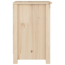 Tables de chevet 2 pcs 40x35x55 cm Bois de pin solide 