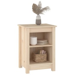Tables de chevet 2 pcs 40x35x55 cm Bois de pin solide 