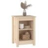 Tables de chevet 2 pcs 40x35x55 cm Bois de pin solide 