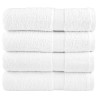 Serviettes de bain de qualité supérieure SOLUND 4 pcs blanc 