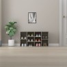 Banc à chaussures Sonoma gris 103x30x54,5 cm Bois d'ingénierie 