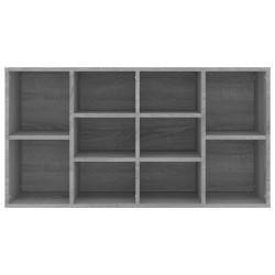 Banc à chaussures Sonoma gris 103x30x54,5 cm Bois d'ingénierie 