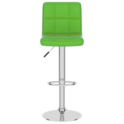 Tabouret de bar Vert Similicuir 