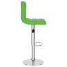 Tabouret de bar Vert Similicuir 