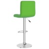 Tabouret de bar Vert Similicuir 