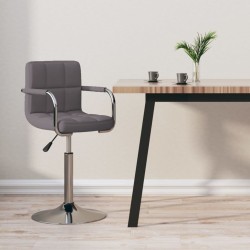 Tabouret de bar Taupe Tissu 