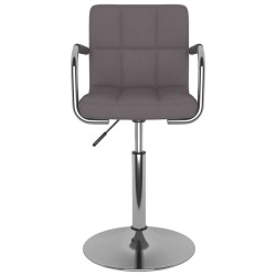 Tabouret de bar Taupe Tissu 