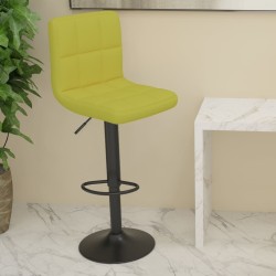Tabouret de bar Vert Tissu 
