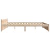 Cadre de lit sans matelas bois massif 180x200 cm 