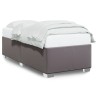 Cadre de lit sans matelas gris 80x200 cm similicuir 