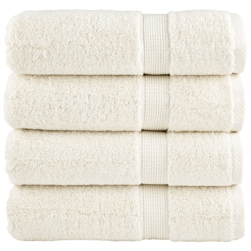 Serviettes de bain de qualité supérieure SOLUND 4 pcs 600g/m² 