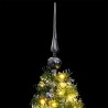 Sapin de Noël artificiel articulé 150 LED et boules 150 cm 