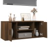 Meuble TV Chêne marron 100x35x40 cm Bois d'ingénierie 