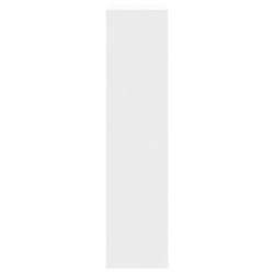 Armoire à chaussures blanc 60x21x87,5 cm bois d'ingénierie 