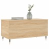 Table basse Chêne sonoma 90x44,5x45 cm Bois d'ingénierie 