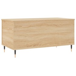 Table basse Chêne sonoma 90x44,5x45 cm Bois d'ingénierie 