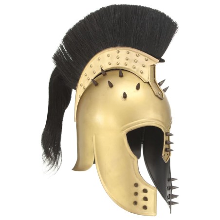 Casque de guerrier grec antique pour GN Laiton Acier 