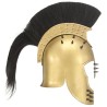 Casque de guerrier grec antique pour GN Laiton Acier 