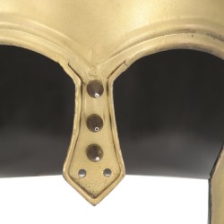 Casque de guerrier grec antique pour GN Laiton Acier 