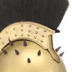 Casque de guerrier grec antique pour GN Laiton Acier 