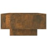 Table basse Chêne fumé 105x55x32 cm Bois d'ingénierie 