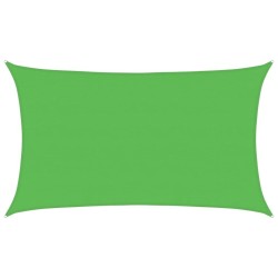 Voile d'ombrage 160 g/m² Vert clair 5x8 m PEHD 