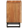 Armoire de salle de bain 38x34x58 cm bois massif d'acacia 