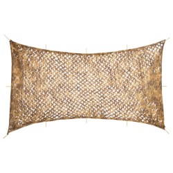 Filet de camouflage avec sac de rangement 816x520 cm sable 